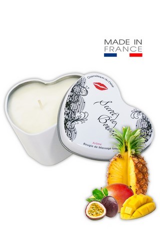 bougie de massage gourmande fruits exotique secret de boudoir magasin erotique angouleme osez chic