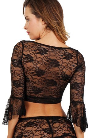 haut sexy noir dentelle transparente magasin vetement angouleme boutique osez chic sex shop bordeaux la rochelle poitiers limoge