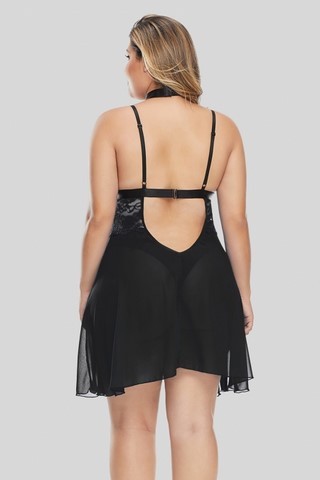 nuisette sexy noire dentelle magasin lingerie grande taille boutique erotique osez chic loveshop charente sexshop 16 cognac 17 saintes 33 bordeaux 24 dordogne